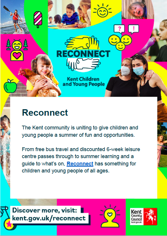 KCC's Reconnect Summer Programme for Young People